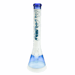 Shop 18" Waves White & Blue Beaker Bong in australian