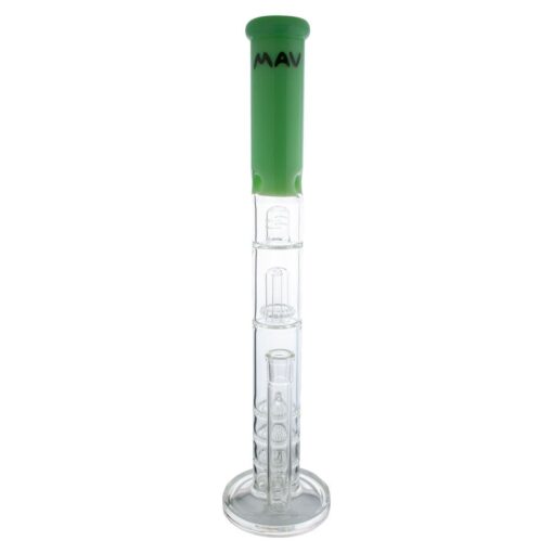 Shop Inline to Triple Honeycomb to UFO Straight Tube Bong in australian