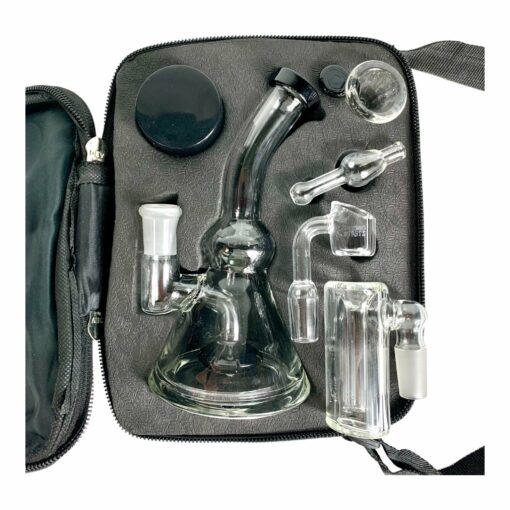 Shop Mini Bong and Dab Rig 16cm with accessories in australian
