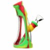 Shop PILOT DIARY Silicone Glass Mini Horn Bong w/ Ice Catcher - 14mm Female Joint in australian