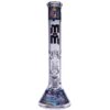 Shop Waterpipe Beaker With Gold Swirl and Percolator in australian