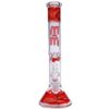 Shop Waterpipe Beaker With Gold Swirl and Percolator in australian