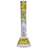 Shop Waterpipe Beaker With Gold Swirl and Percolator in australian