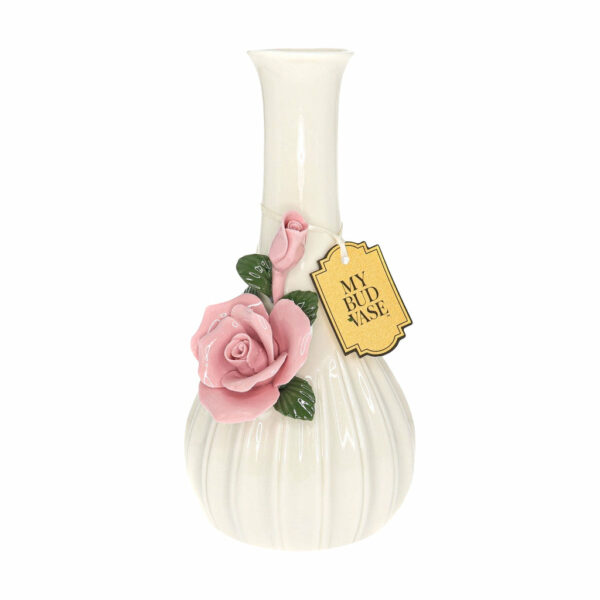 Shop My Bud Vase "Rose" Porcelain Bong - Vintage Elegance in Pink/Ivory in australian