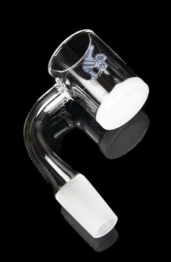 Shop Honeybee Herb 90 Degree Honey & Milk Quartz Banger - Yellow Line in australian