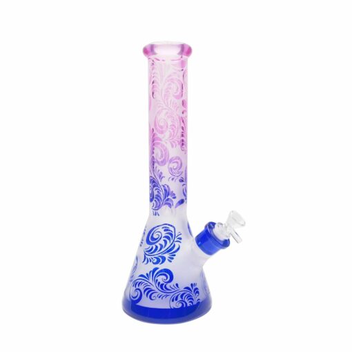 Shop Ombre Frosted Herb Bong - 14in in australian