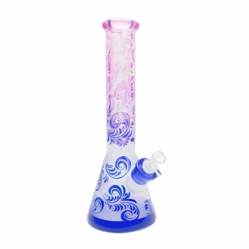 Shop Ombre Frosted Herb Bong - 14in in australian