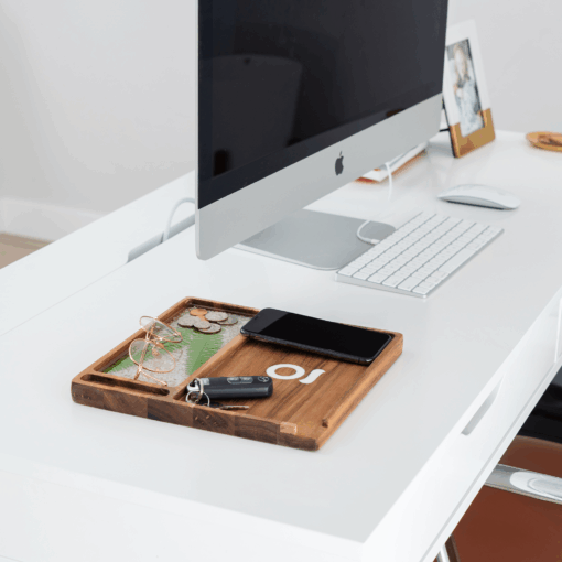 Shop Premium Natural Acacia Wood Tray in australian