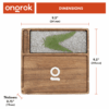 Shop Premium Natural Acacia Wood Tray in australian