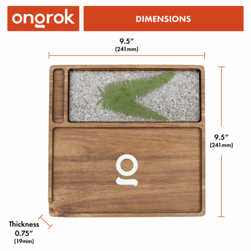 Shop Premium Natural Acacia Wood Tray in australian