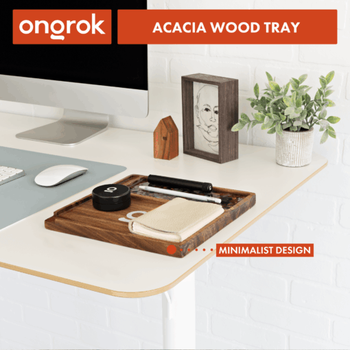 Shop Premium Natural Acacia Wood Tray in australian