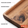 Shop Premium Natural Acacia Wood Tray in australian