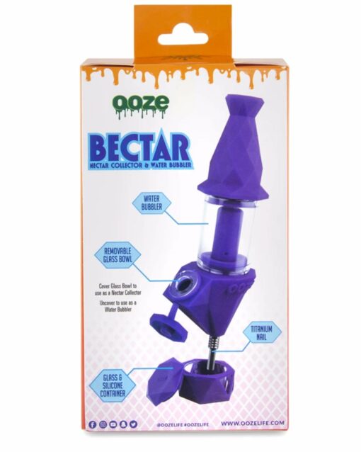 Shop Ooze Bectar Silicone Waterpipe & Nectar Straw in australian