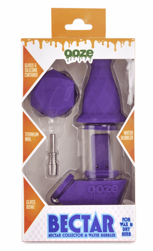 Shop Ooze Bectar Silicone Waterpipe & Nectar Straw in australian