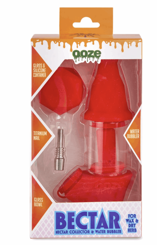 Shop Ooze Bectar Silicone Waterpipe & Nectar Straw in australian