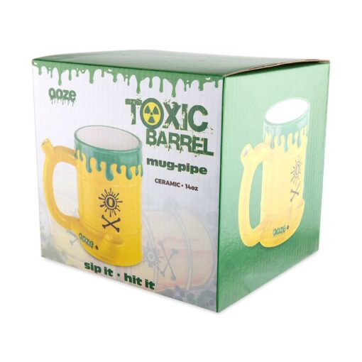 Shop Ceramic Toxic Waste Barrel Mug Pipe in australian