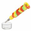 Shop Ooze Cranium 4-in-1 Silicone Water Pipe n Nectar Collector - 8.5 inches in australian
