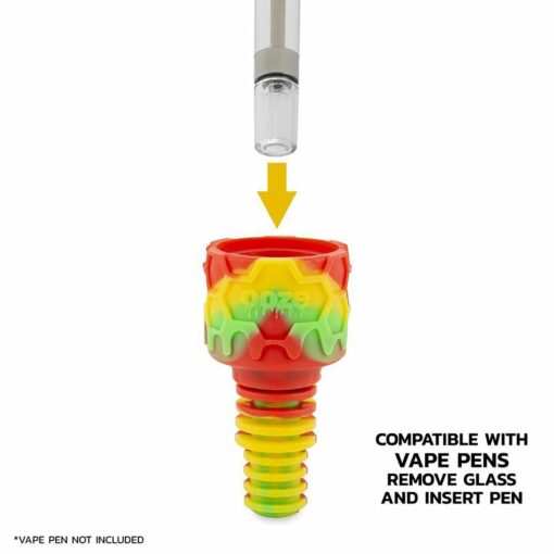 Shop Ooze Cranium 4-in-1 Silicone Water Pipe n Nectar Collector - 8.5 inches in australian