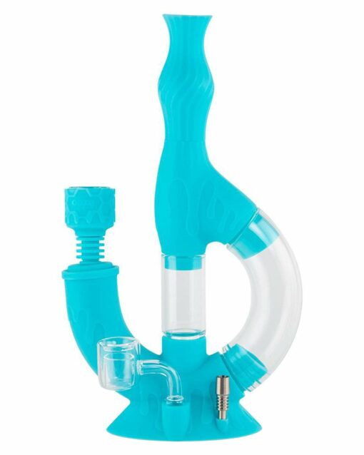 Shop Ooze Echo 4-in-1 Silicone Bong in australian