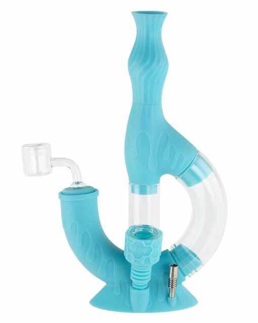 Shop Ooze Echo 4-in-1 Silicone Bong in australian