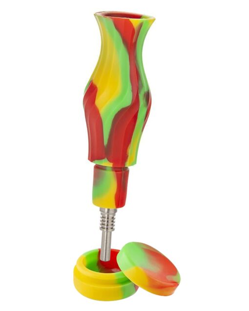 Shop Ooze Echo 4-in-1 Silicone Bong in australian