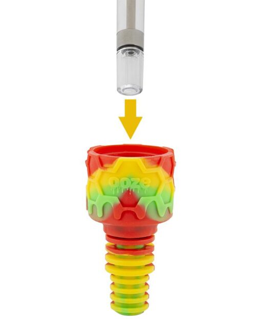 Shop Ooze Echo 4-in-1 Silicone Bong in australian