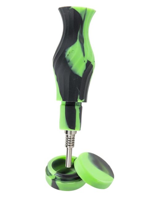 Shop Ooze Echo 4-in-1 Silicone Bong in australian