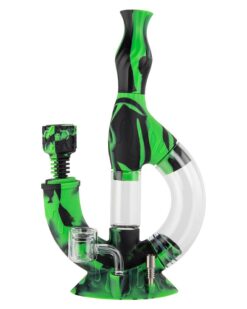 Shop Ooze Echo 4-in-1 Silicone Bong in australian