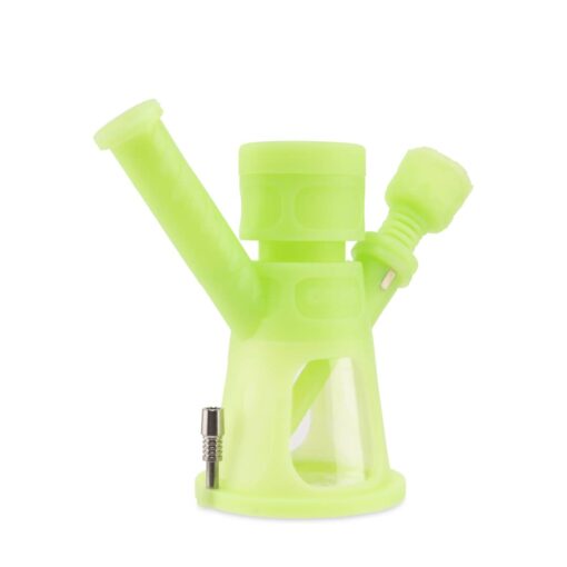 Shop Hyborg Silicone Glass 4-in-1 Hybrid Water Pipe and Nectar Collector in australian