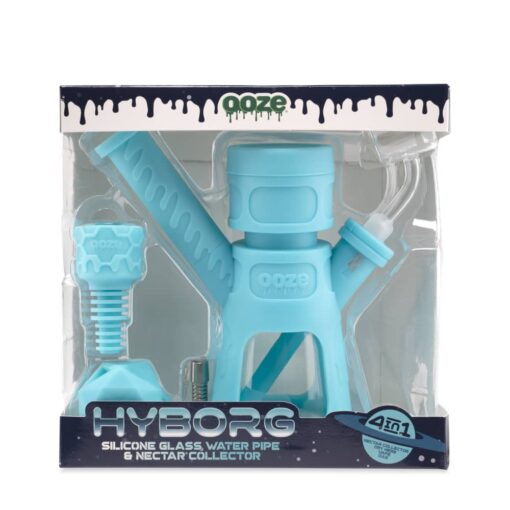Shop Hyborg Silicone Glass 4-in-1 Hybrid Water Pipe and Nectar Collector in australian