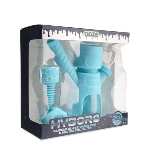 Shop Hyborg Silicone Glass 4-in-1 Hybrid Water Pipe and Nectar Collector in australian