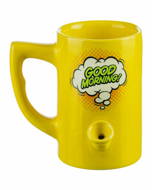 Shop Large "Good Morning" Pipe Mug in australian