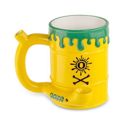 Shop Ceramic Toxic Waste Barrel Mug Pipe in australian