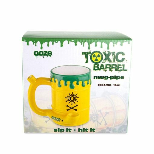 Shop Ceramic Toxic Waste Barrel Mug Pipe in australian