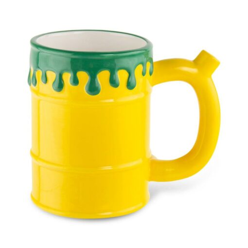 Shop Ceramic Toxic Waste Barrel Mug Pipe in australian