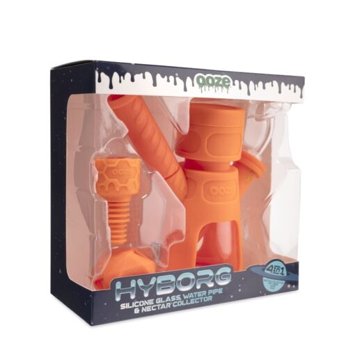 Shop Hyborg Silicone Glass 4-in-1 Hybrid Water Pipe and Nectar Collector in australian