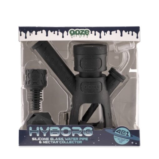 Shop Hyborg Silicone Glass 4-in-1 Hybrid Water Pipe and Nectar Collector in australian