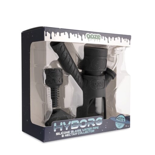 Shop Hyborg Silicone Glass 4-in-1 Hybrid Water Pipe and Nectar Collector in australian