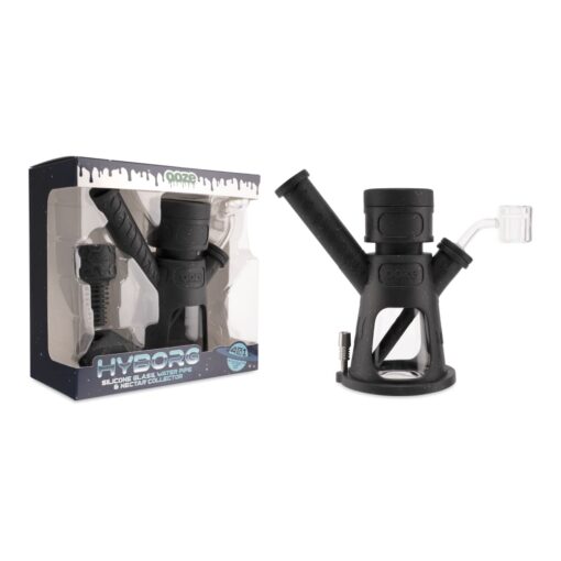 Shop Hyborg Silicone Glass 4-in-1 Hybrid Water Pipe and Nectar Collector in australian