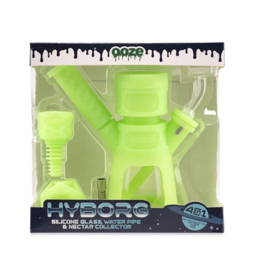 Shop Hyborg Silicone Glass 4-in-1 Hybrid Water Pipe and Nectar Collector in australian
