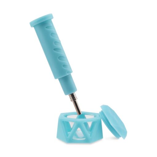 Shop Hyborg Silicone Glass 4-in-1 Hybrid Water Pipe and Nectar Collector in australian