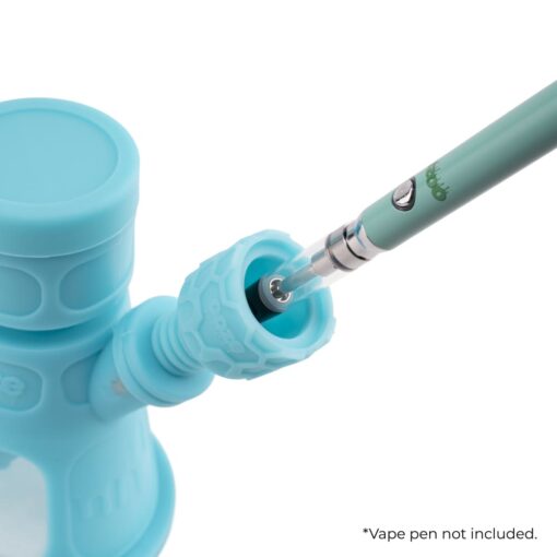 Shop Hyborg Silicone Glass 4-in-1 Hybrid Water Pipe and Nectar Collector in australian