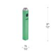 Shop Quad 510 Thread 500mAh Square Vape Pen Battery in australian