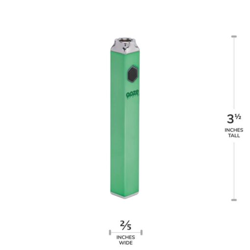 Shop Quad 510 Thread 500mAh Square Vape Pen Battery in australian
