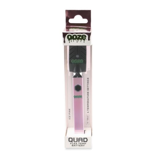 Shop Quad 510 Thread 500mAh Square Vape Pen Battery in australian