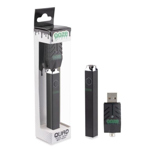 Shop Quad 510 Thread 500mAh Square Vape Pen Battery in australian