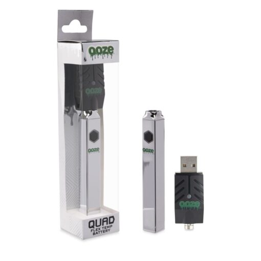 Shop Quad 510 Thread 500mAh Square Vape Pen Battery in australian