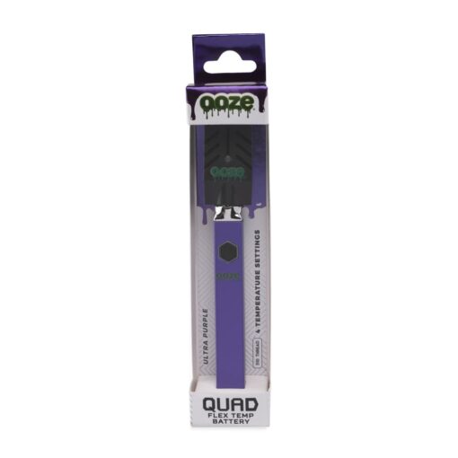 Shop Quad 510 Thread 500mAh Square Vape Pen Battery in australian