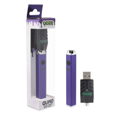 Shop Quad 510 Thread 500mAh Square Vape Pen Battery in australian