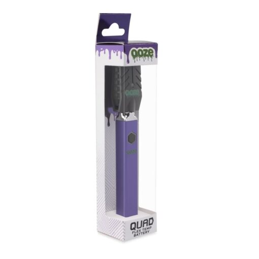 Shop Quad 510 Thread 500mAh Square Vape Pen Battery in australian